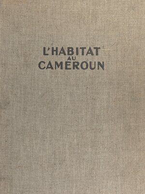 cover image of L'habitat au Cameroun